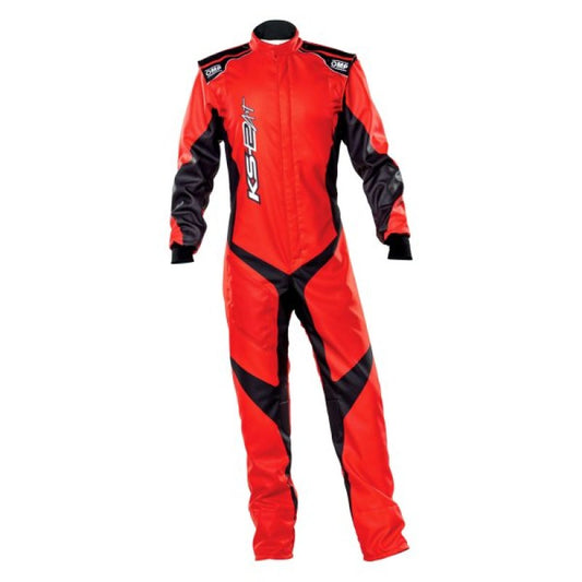 OMP KS-2 Art Suit Red/Black - Size 130 (For Children)