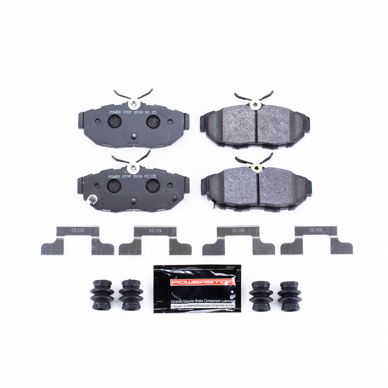 Power Stop 11-14 Ford Mustang Rear Track Day Brake Pads-thumbmail-1