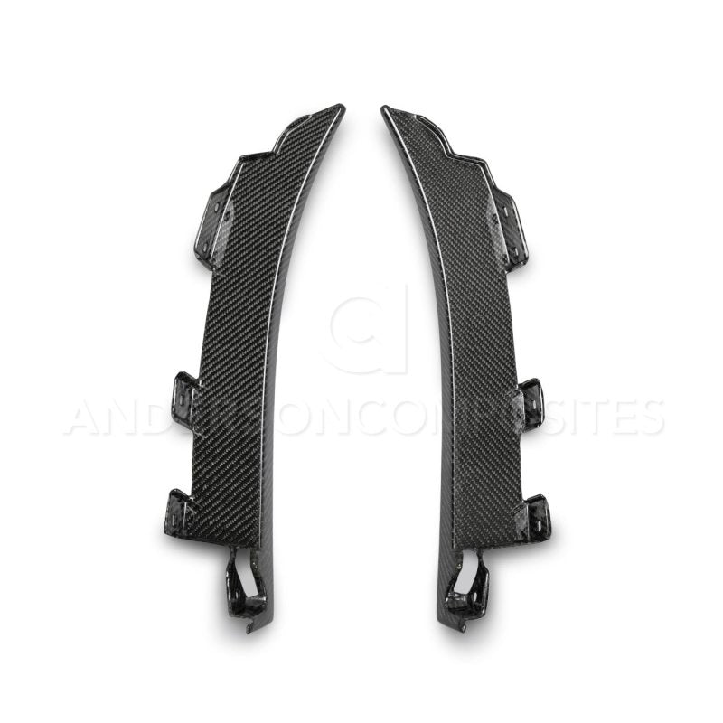 Anderson Composites 2020 Ford Mustang/Shelby GT500 Carbon Fiber Rear Mud Guards-thumbmail-2