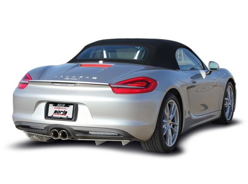 Borla 14-15 Porsche Cayman/Boxster (981) RWD 2Dr Dual Center Rear Exit Catback 4in Tip Exhaust Sys-thumbmail-4