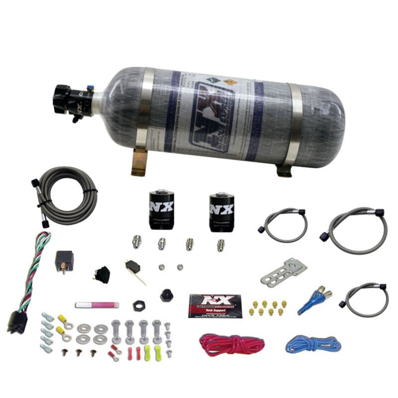 Nitrous Express Dodge EFI Race Single Nozzle Nitrous Kit (100-250HP) w/Composite Bottle-thumbmail-1
