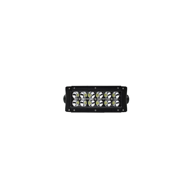 Westin EF2 LED Light Bar Double Row 6 inch Spot w/3W Epistar - Black-thumbmail-3