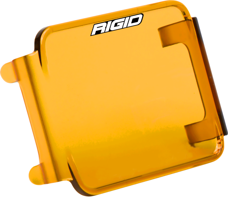 Rigid Industries Protective Polycarbonate Cover - Dually/D2 - Yellow-thumbmail-3