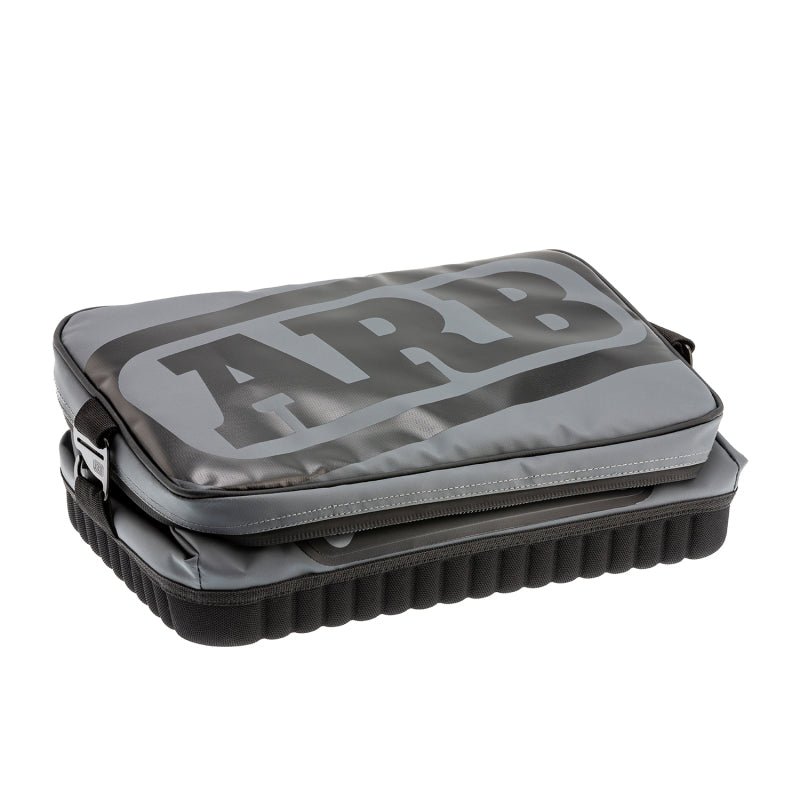 ARB Cooler Bag Charcoal w/ Red Highlights 15in L x 11in W x 9in H Holds 22 Cans-thumbmail-12
