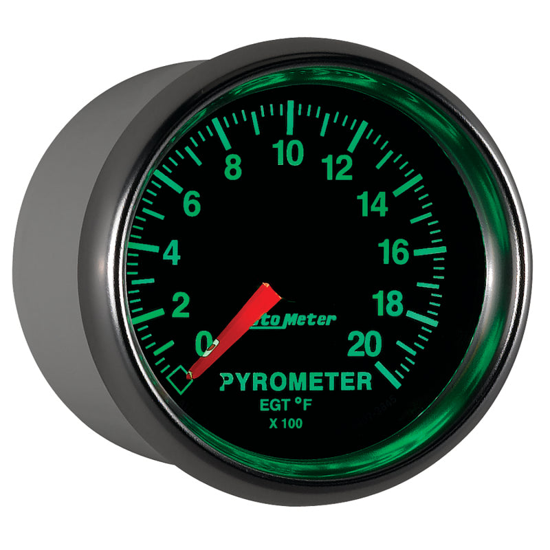 Autometer GS 0-2000 degree F Full Sweep Electronic Pyrometer Gauge-thumbmail-2