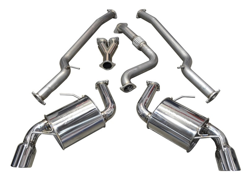 Injen 16-20 Chevy Camaro 2.0L 4 Cyl Full 3in Cat-Back Stainless Steel Exhaust w/SS Flanges & Y Pipe-thumbmail-1