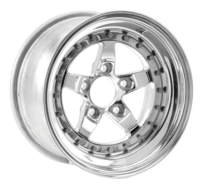 Weld Weldstar 15x10 / 5x4.5 BP / 6.5in. BS Polished Wheel - Non-Beadlock-thumbmail-1
