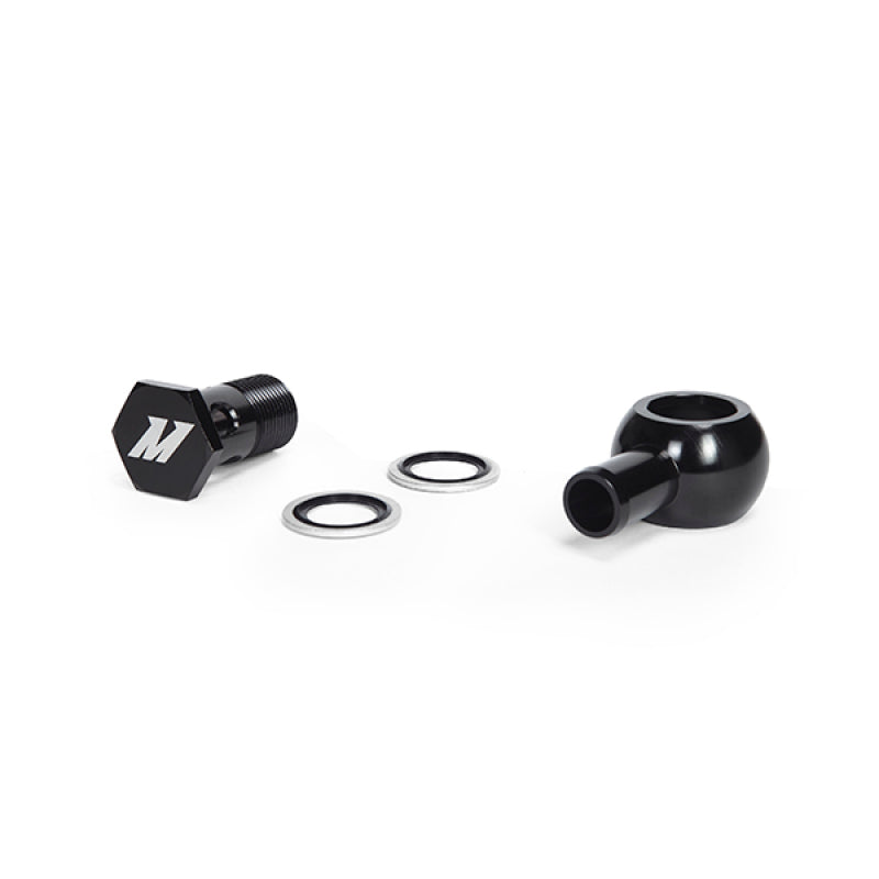 Mishimoto M20 x 5/8 Straight Black Banjo Fitting w/ Bolt-thumbmail-7