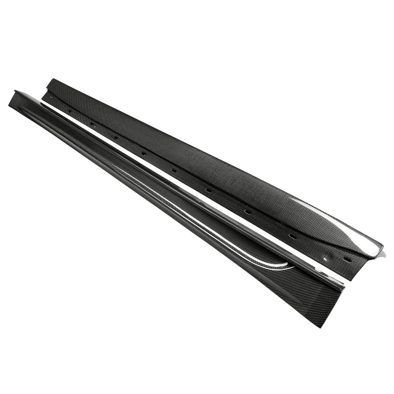 Seibon 17-20 Tesla Model 3 Carbon Fiber Side Skirts-thumbmail-1