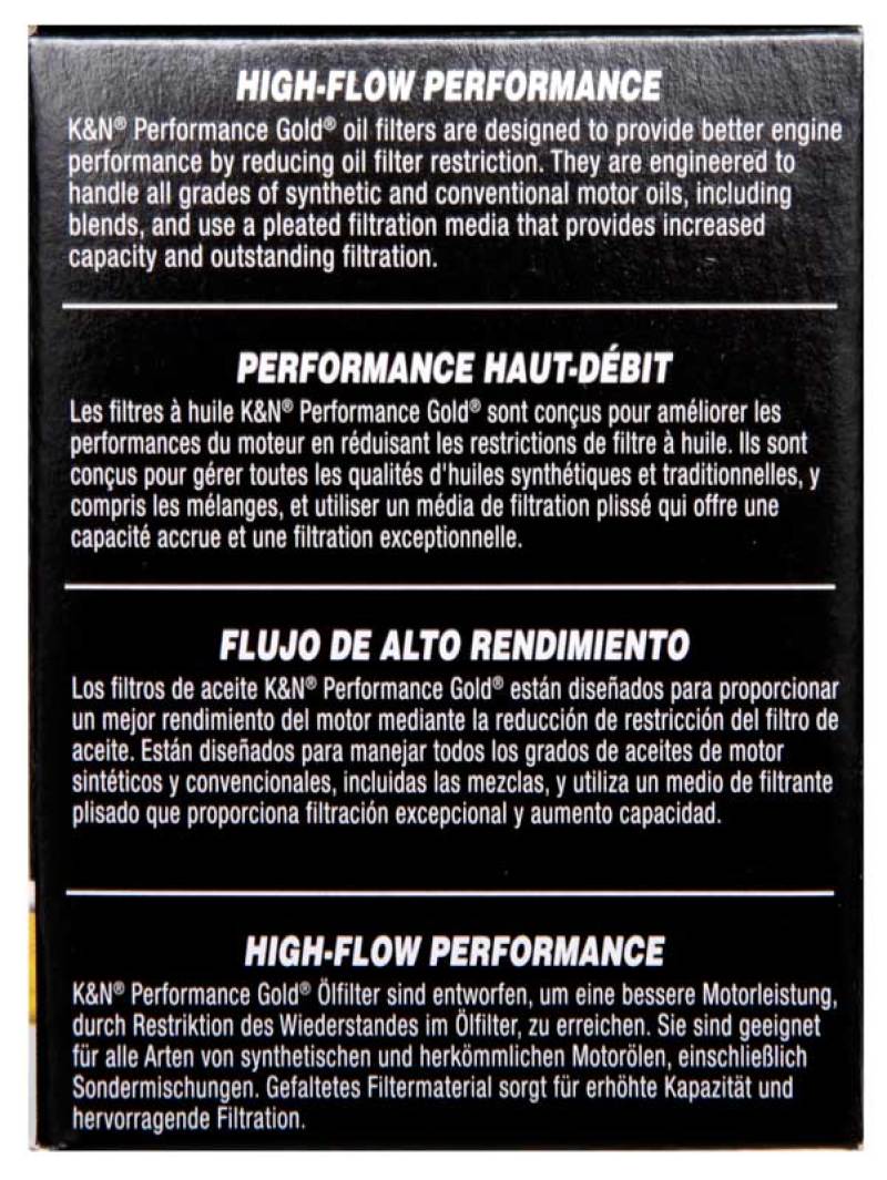 K&N Performance Oil Filter for 15-16 Hyundai Genesis Sedan 3.8L V6-thumbmail-4
