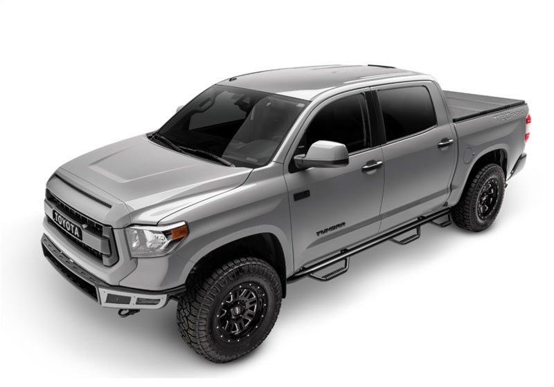 N-Fab Nerf Step 15-17 GMC - Chevy Canyon/Colorado Crew Cab 5ft Bed - Tex. Black - Bed Access - 3in-thumbmail-6