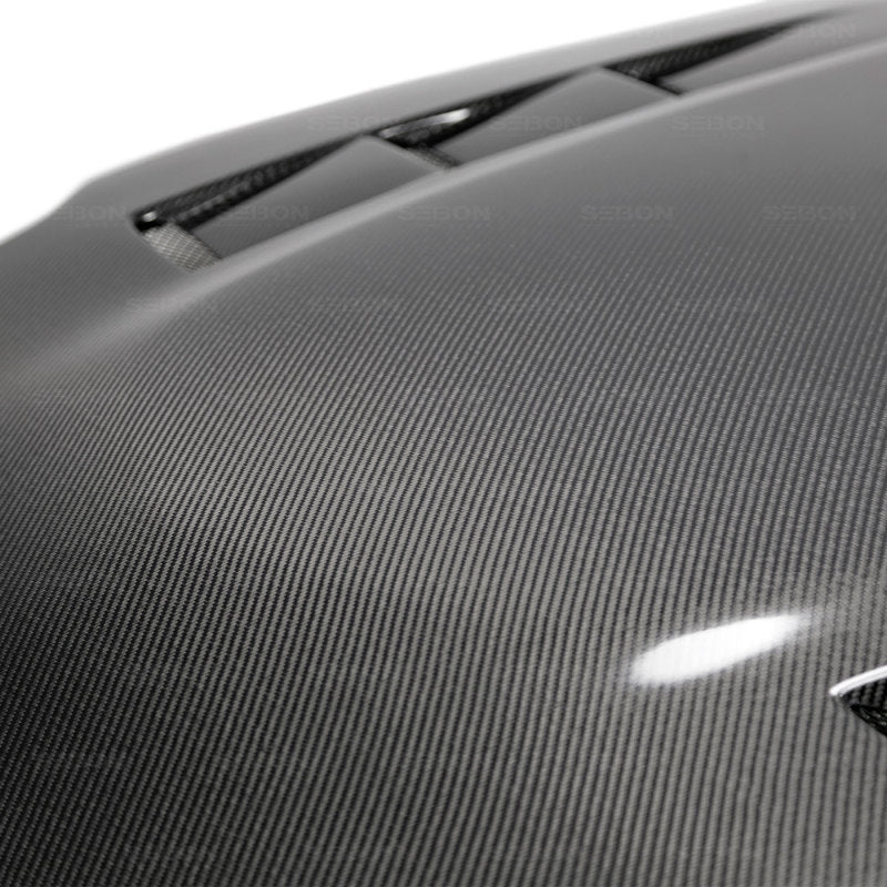 Seibon 07-08 Nissan 350z TS-style Carbon Fiber Hood-thumbmail-6