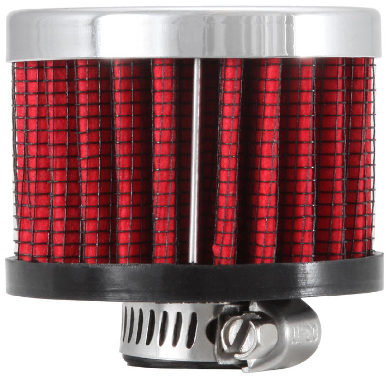 K&N Clamp On Rubber Base Crankcase Vent Filter 0.375in Flange ID x 2in OD x 1.5in Height-thumbmail-8