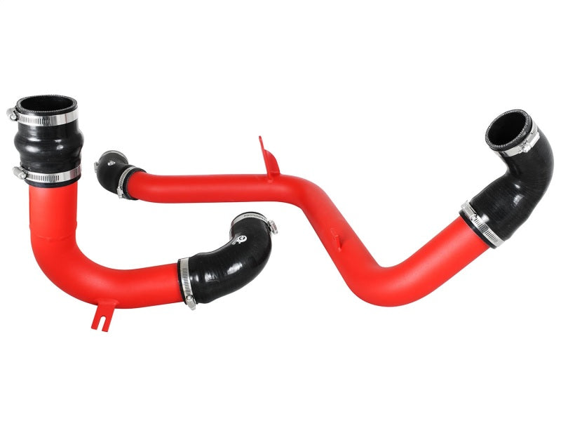 aFe BladeRunner 2.5in Red Intercooler Tubes Hot and Cold Side 12-16 Ford Focus ST 2.0L (t)-thumbmail-3