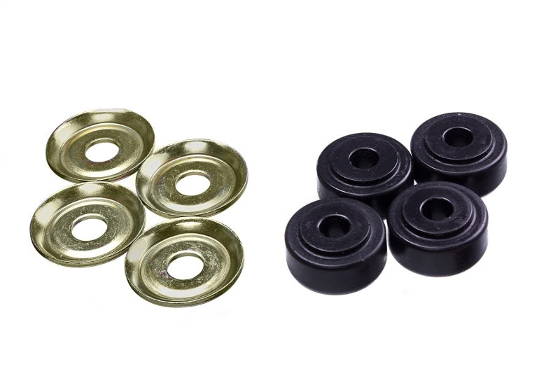 Energy Suspension Black Shock Tower Bushing Set 7/8in Nipple 3/8in ID 1-1/4in OD-thumbmail-1