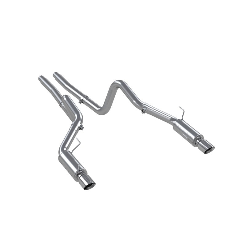MBRP 05-09 Ford Mustang GT 4.6L Dual Split Rear Race Version AL/ 3in Cat Back Exhaust System-thumbmail-2