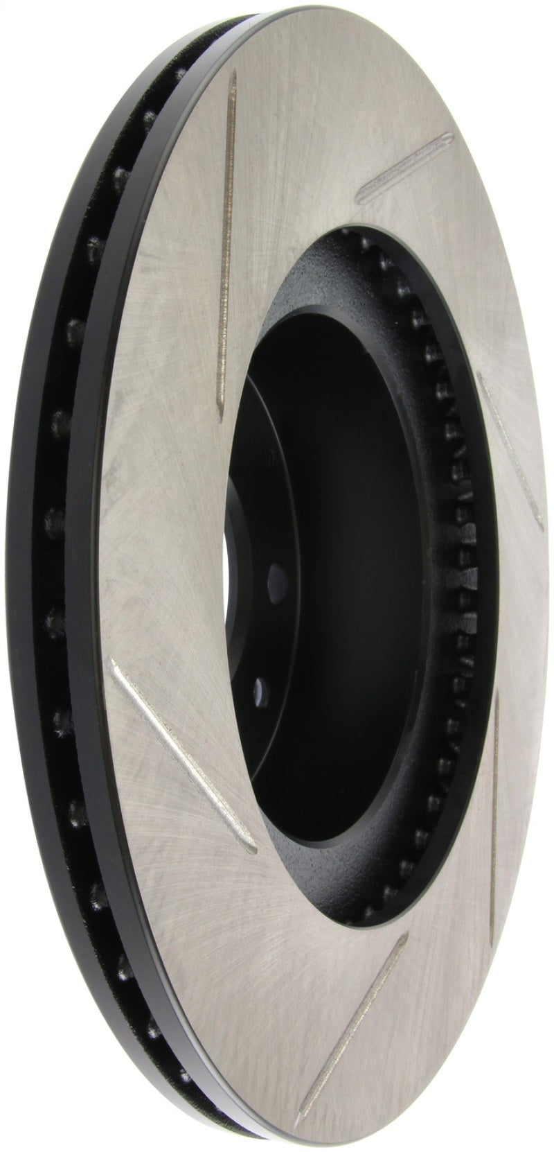 StopTech Power Slot 93-95 Mazda RX-7 SportStop Slotted Front Left Rotor-thumbmail-1