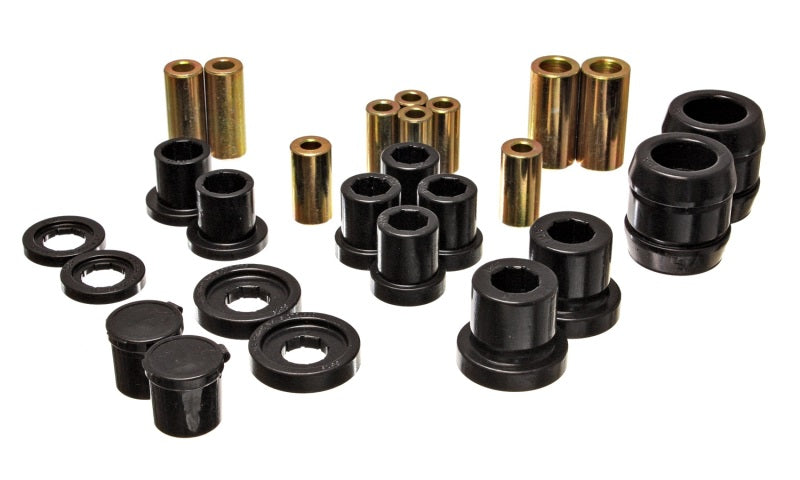 Energy Suspension 00-09 Honda S2000 Black Front End Control Arm Bushing Set-thumbmail-2
