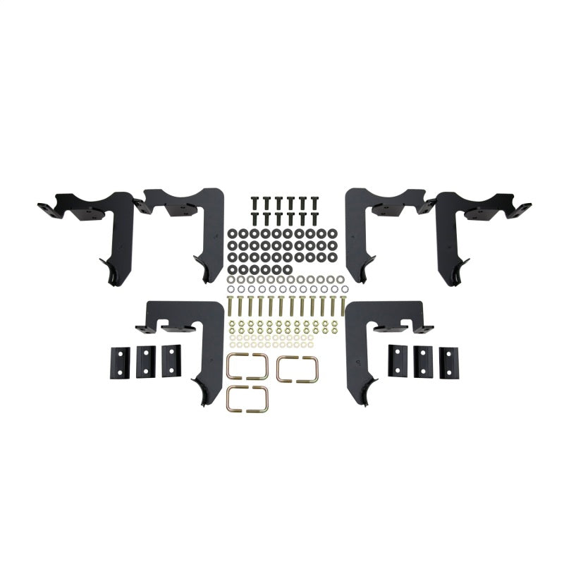 Westin 2004-2012 Chevrolet/GMC/Isuzu Colorado/Canyon Crew Cab E-Series 3 Nerf Step Bars - Black-thumbmail-3