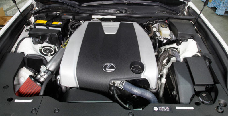 AEM 14-15 Lexus GS350 V6-3.5L F/I Gunmetal Gray Cold Air Intake-thumbmail-2