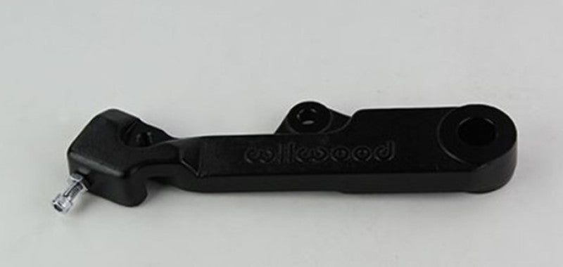 Wilwood Caliper Mounting Kit Black w/Bracket GP300 1984-99 Softail-thumbmail-1