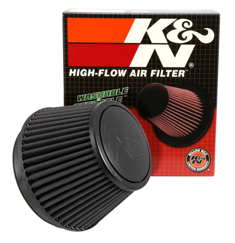 K&N Universal Rubber Filter Round Tapered 6in Flange ID x 7.5in Base OD x 5.25in Top OD x 6.75in H-thumbmail-4
