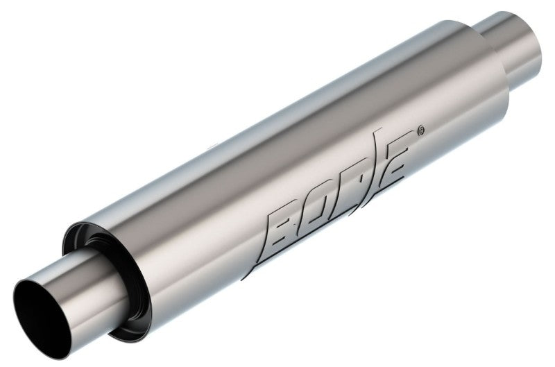 Borla XR-1 Low Profile Multicore 2.5IN Outlet/Inlet / 4IN x 16IN / 21IN OAL Round Muffler-thumbmail-3