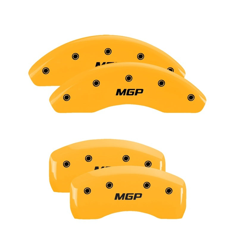MGP 4 Caliper Covers Engraved Front & Rear MGP Yellow finish black ch-thumbmail-1