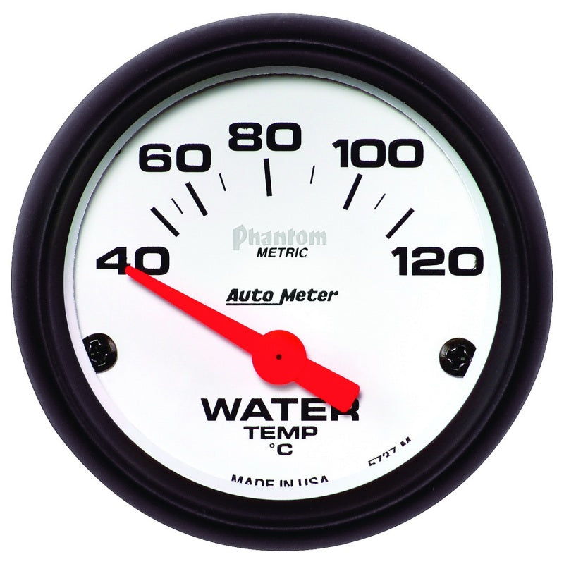 Autometer Phantom 52mm 40-120 Deg C Electronic Water Temp Gauge-thumbmail-3