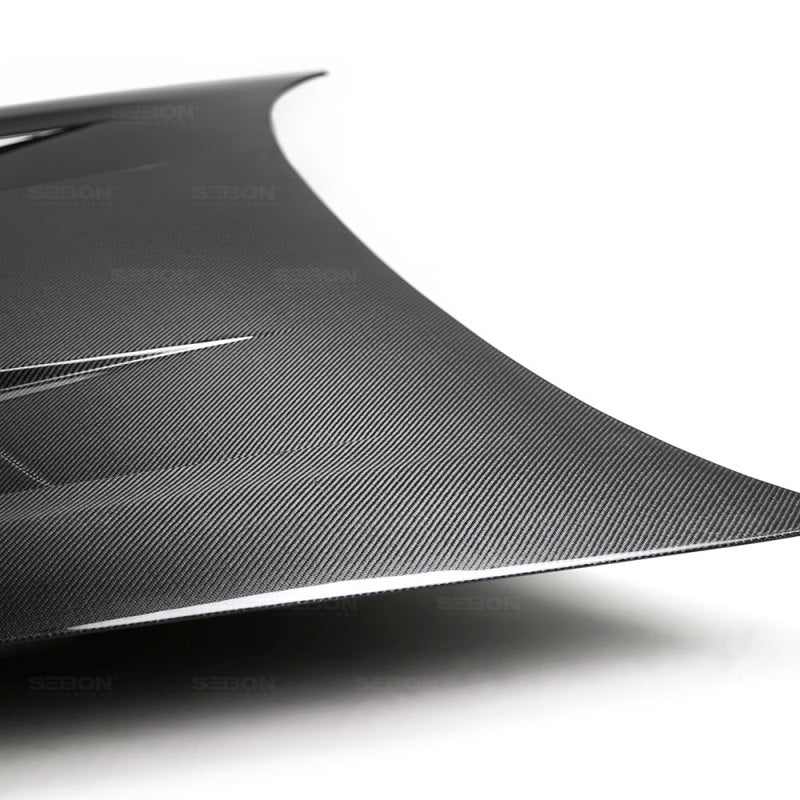 Seibon 18-19 Kia Stinger TS Carbon Fiber Hood-thumbmail-2