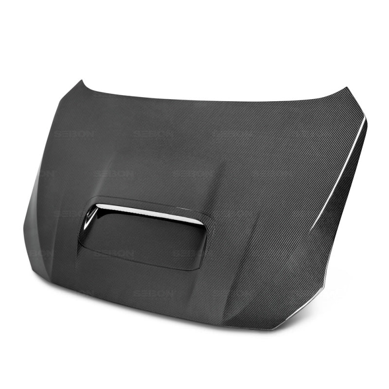 Seibon 2015 Subaru WRX/STI OEM Style Carbon Fiber Hood-thumbmail-1