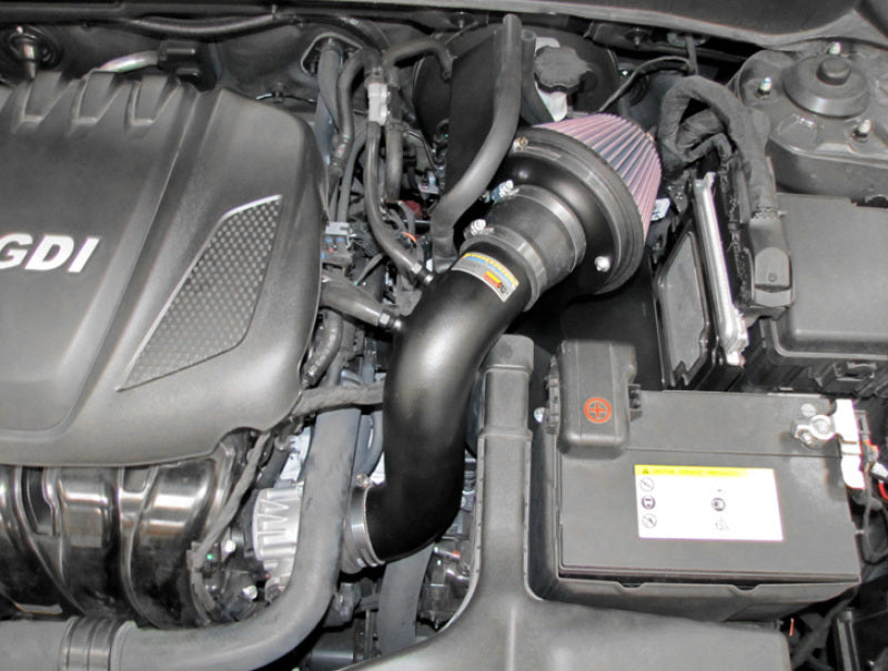 K&N 11-14 Hyundai Sonata 2.4L L4/13-15 Kia Optima 2.4L L4 Typhoon Short Ram Intake-thumbmail-3