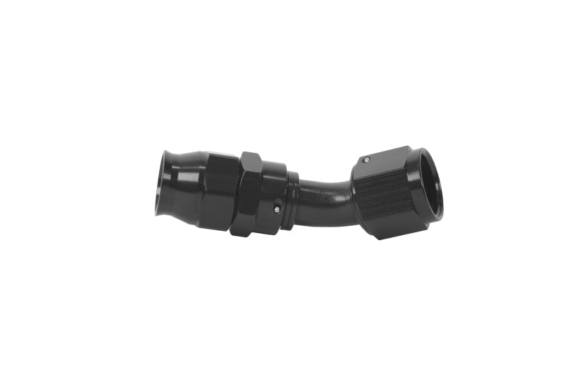 Aeromotive PTFE Hose End - AN-10 - 45 Deg - Black Anodized-thumbmail-1