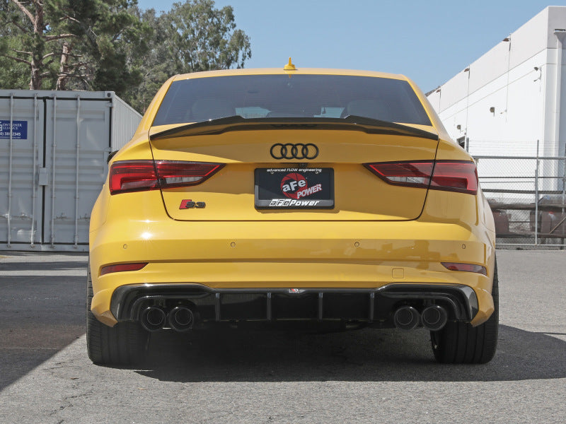 aFe MACHForce XP 3in-2.5in 304SS Exhaust Cat-Back 15-20 Audi S3 L4-2.0L (t) - Black Tips-thumbmail-3
