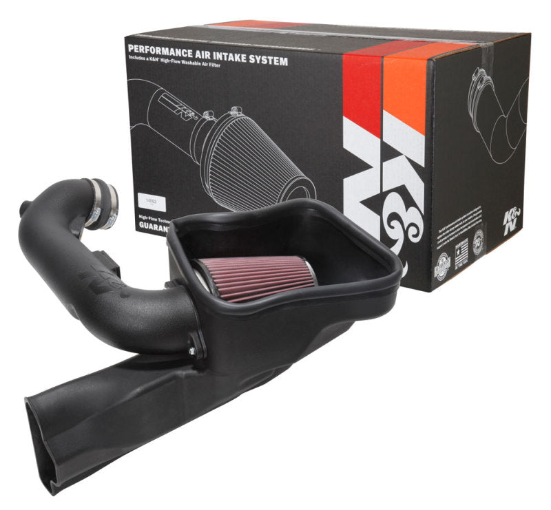 K&N 2018 Ford Mustang GT V8 5.0L F/I Aircharger Performance Intake-thumbmail-16
