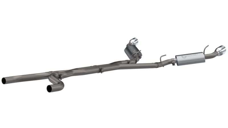 QTP 10-13 Chevrolet Camaro SS 6.2L 304SS AR3 Cat-Back Exhaust w/4.5in Tips-thumbmail-2
