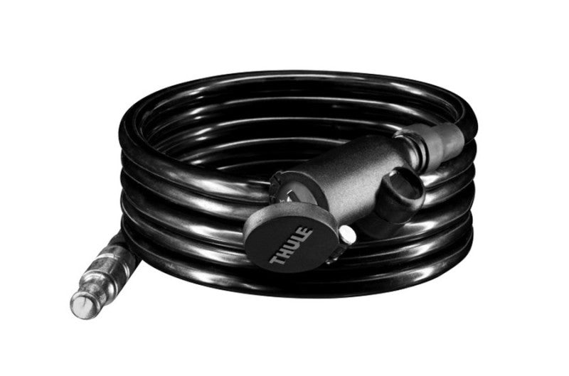 Thule Locking Cable 6ft. (Includes 1 One-Key Lock Cylinder) - Black-thumbmail-1