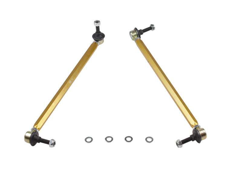 Whiteline 10+ Chevy Camaro FR Coupe Front Sway Bar - Link Assy H/D Adj Steel Ball (380mm C to C)-thumbmail-1