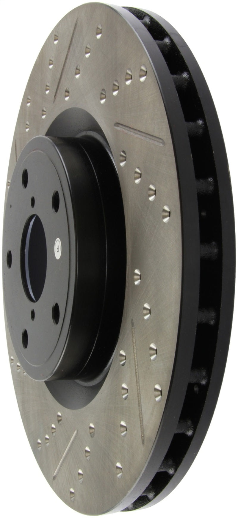 StopTech 05-10 Subaru Impreza WRX/STi Slotted & Drilled Right Front Rotor-thumbmail-4