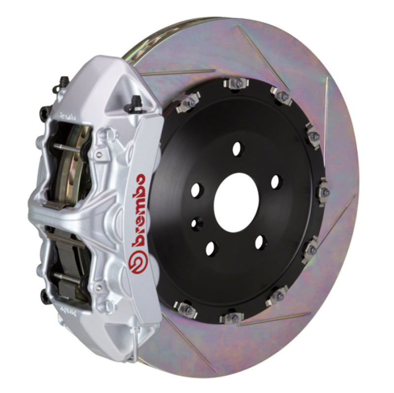 Brembo 12-15 ML350 Front GT BBK 6 Piston Cast 405x34 2pc Rotor Slotted Type1-Silver-thumbmail-1