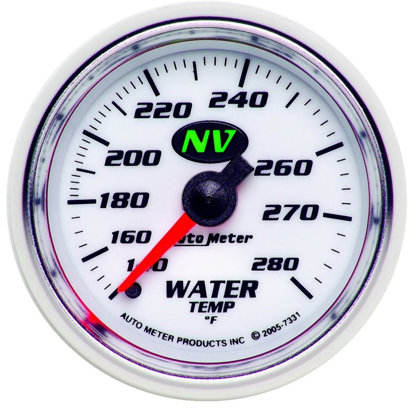 AutoMeter Gauge Water Temp 2-1/16in. 140-280 Deg. F Mechanical NV-thumbmail-1