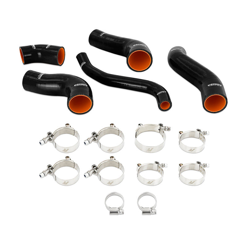 Mishimoto 13-17 Hyundai Veloster Turbo Silicone Intercooler Hose Kit - Black-thumbmail-1