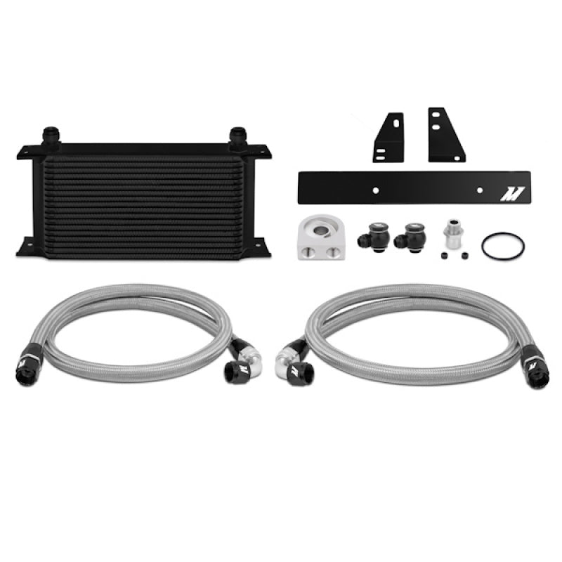 Mishimoto 09+ Nissan 370Z / 08+ Infiniti G37 (Coupe Only) Oil Cooler Kit - Black-thumbmail-1