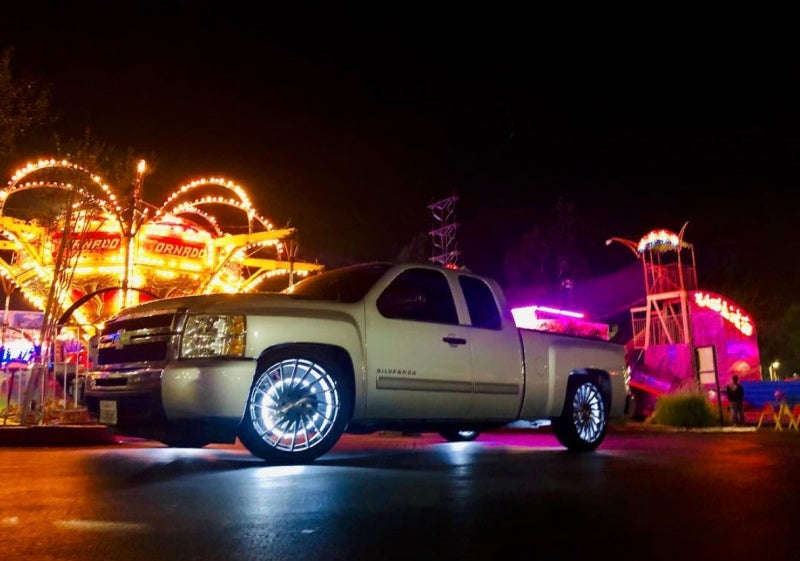 Oracle LED Illuminated Wheel Rings - White-thumbmail-7
