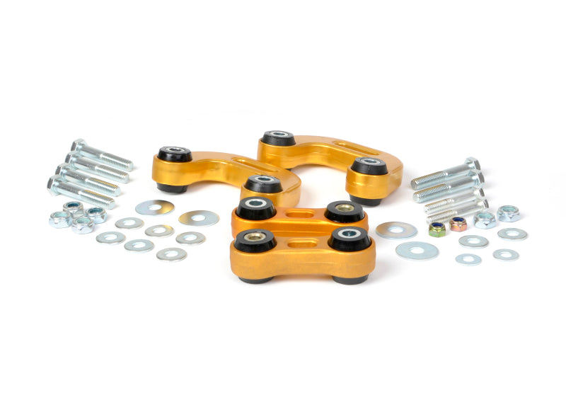 Whiteline 93-00 & 03-07 Subaru Impreza Non-Turbo Front&Rear Sway bar link conv kit - extra h/d alloy-thumbmail-4