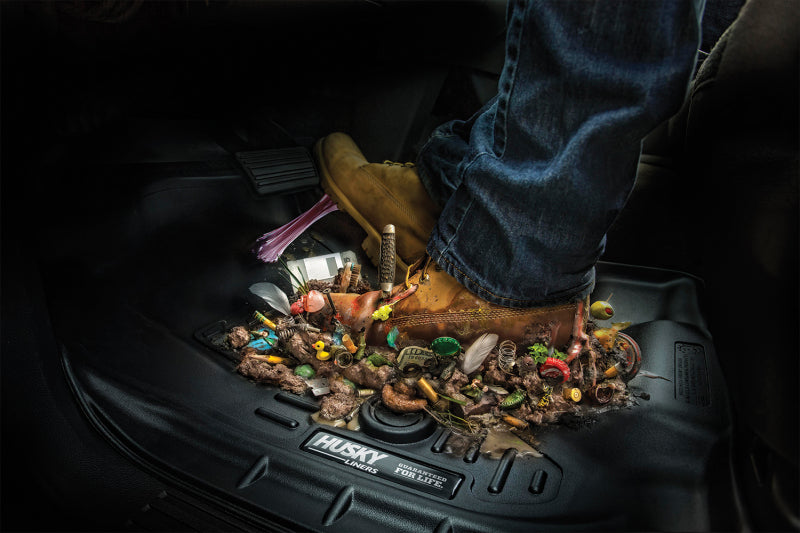 Husky Liners 2016 Kia Soul Weatherbeater Black Front & 2nd Seat Floor Liners (Footwell Coverage)-thumbmail-6