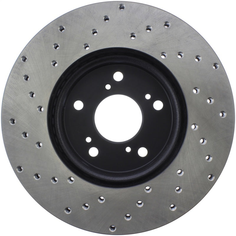 StopTech 99-08 Acura TL (STD Caliber) / 01-03 CL / 04-09 TSX Cross Drilled Left Front Rotor-thumbmail-2