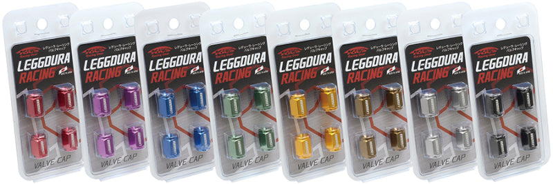 Project Kics Leggdura Racing Valve Cap Set Blue-thumbmail-1