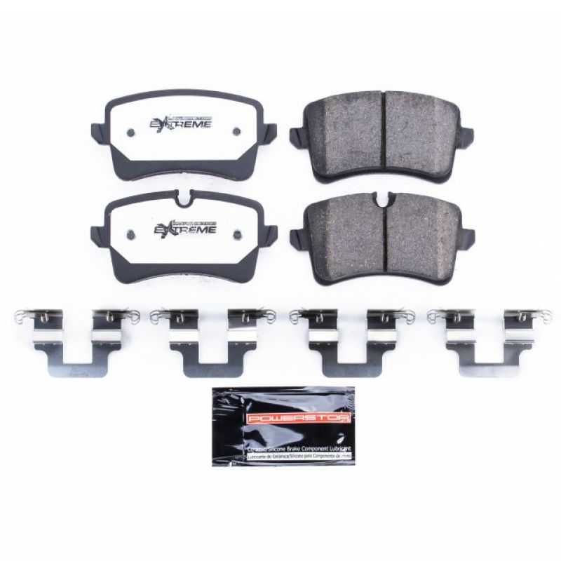 Power Stop 12-18 Audi A6 Rear Z26 Extreme Street Brake Pads w/Hardware-thumbmail-1