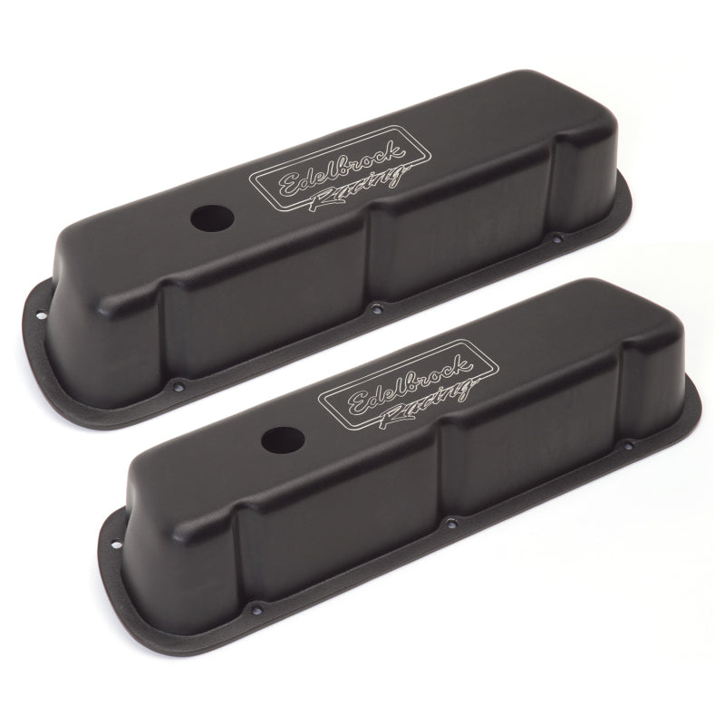 Edelbrock Valve Cover Victor Series Ford 289-302-351W CI V8 Low Black-thumbmail-4
